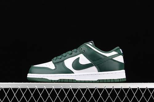 【330】[DD1391-101]-[SB DUNK LOW MICHIGAN STATE WHITE/TEAM GREEN/WHITE/TOTAL ORANGE]-[UNISEX:36-47.5]