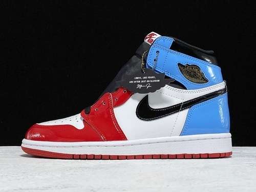 [CK5666-100]-[GET AIR JORDAN 1 RETRO FEARLESS BLUE/WHITE/RED]-[MAN:40-46]-[OG00256]