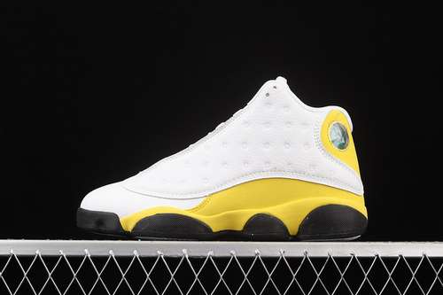 【340】[414571-167]-[AIR JORDAN 13 WHITE/UNIVERSITY RED-DEL SOL-BLACK]-[WOMAN:36-39]-[MAN:40-45]