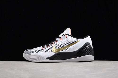【360】[641714-100]-[KOBE 9 BASKETBALL SHOES WHITE/METALLIC GOLD/BLACK]-[MAN:40-46]