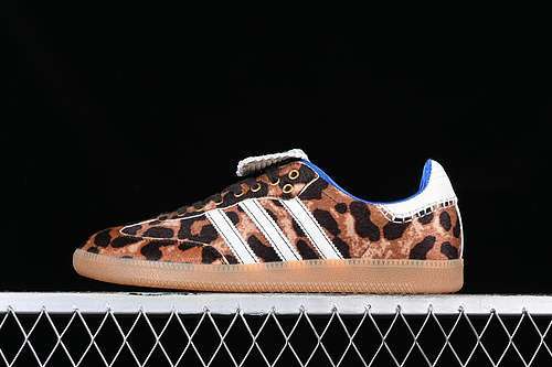 【260】[IE0578]-[WALES BONNER SAMBA WHITE/BLACK/BROWN/BLUE]-[WOMAN:35-39]-[MAN:40-45]
