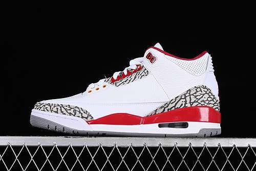 【500】[CT8532-126]-[AIR JORDAN 3 SE DENIM WHITE/GREY/RED]-[MAN:40-47.5]
