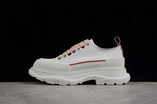 【530】[ALE*XANDER MCQUEEN WHITE/WHITE/PINK]-[WOMAN:35-39]