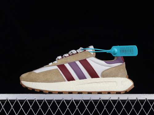 【280】[GW1634]-[RETROPY E5 SHOES COPPER FLAT/TEAM COLLEGE BURGUNDY/OFF WHITE]-[UNSIEX:36-45]