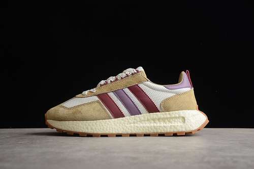 【280】[GW1634]-[RETROPY E5 SHOES COPPER FLAT/TEAM COLLEGE BURGUNDY/OFF WHITE]-[UNSIEX:36-45]