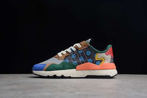 【280】[GW5366]-[CRAIG &amp; KARL X NITE JOGGER MESA/CLOUD WHITE/BOLD GREEN]-[WOMAN:36-39]-[MAN:40