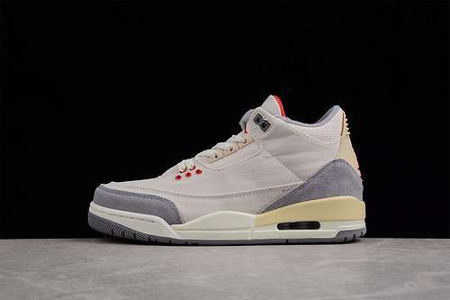【400】[DH7139-100]-[AIR JORDAN 3 RETRO SE MUSLIN/UNIVERSITY RED/CEMENT GREY/SAIL]-[MAN:40-47.5]