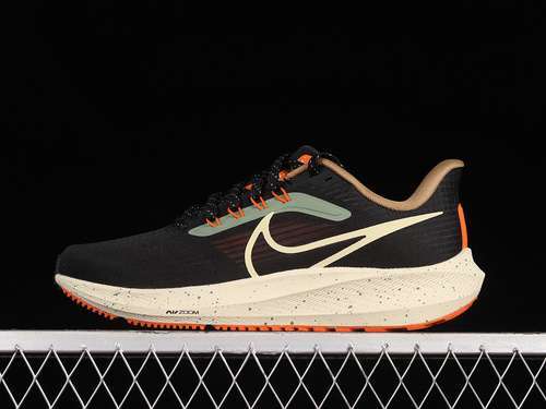 【290】[DX6039-071]-[AIR ZOOM PEGASUS 39 BLACK/COCONUT MILK/SAFETY ORANGE/ALABASTER]-[MAN:39-45]