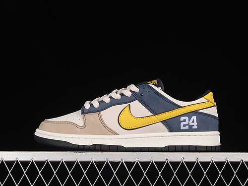 【430】[LF2428-003]-[SB DUNK LOW KOBE GREY/BLUE/YELLOW/WHITE]-[WOMAN:36-39]-[MAN:40-47.5]
