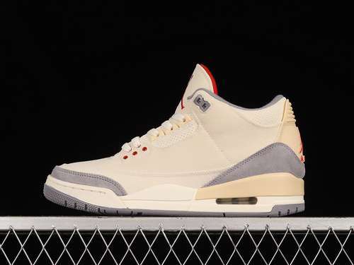 【480】[DH7139-100]-[AIR JORDAN 3 RETRO SE MUSLIN/UNIVERSITY RED-CEMENT GREY-SAIL]-[MAN:40-47.5]