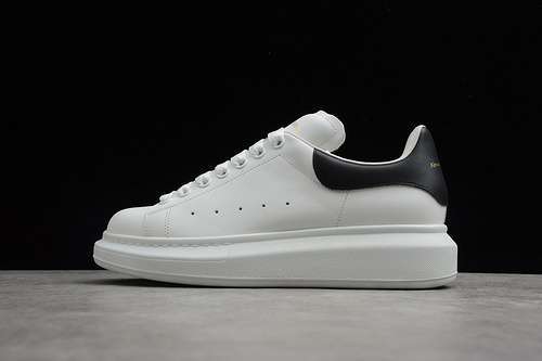 【580】[ALE*XANDER MCQUEEN SHOES WHITE/BLACK]-[WOMAN:35-39]-[MAN:40-44]
