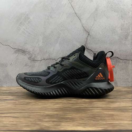 【240】[B43612]-[ALPHABOUNCE BEYOND SHOES CORE BLACK/CORE BLACK/RED]-[WOMAN:36-39]-[MAN:40-45]