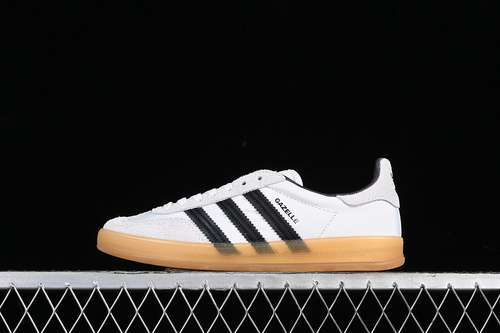 【240】[IH9985]-[ORIGINALS GAZELLE INDOOR CORE WHITE/NIGHT GREY/CREAM WHITE]-[WOMAN:35-39]-[MAN:40-45]