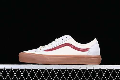 【230】[VN00A49GY3T]-[STYLE 136 VR3 WHITE/RED/BEIGE/BROWN]-[WOMAN:35-39]-[MAN:40-44]