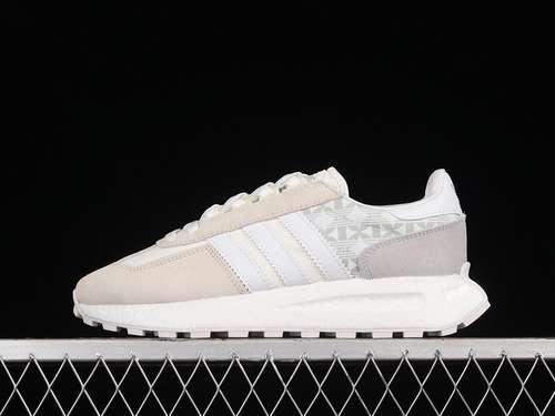 【300】[H03724]-[RETROPY E5 SHOES DASH GREY/CLEAR WHITE/EASY ORANGE]-[WOMAN:36-39]-[MAN:40-45]
