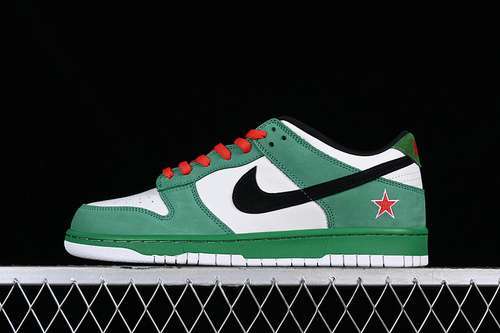 【350】[304292-302]-[DUNK LOW PRO SB HEINEKEN CLASSIC GREEN/BLACK-WHITE-RED]-[MAN:40-47.5]