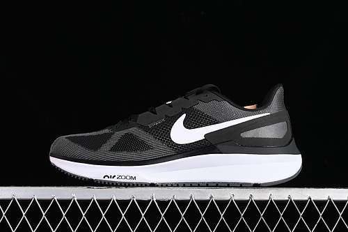 【280】[DJ7883-002]-[AIR ZOOM STRUCTURE 25 BLACK/IRON GREY/WHITE]-[WOMAN:36-39]-[MAN:40-46]