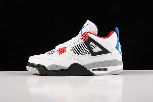 【460】[CI1184-146]-[AIR JORDAN 4 WHAT THE BLACK/WHITE/RED]-[MAN:40-46]