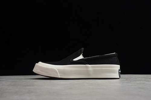 【240】[150855C]-[DECK STAR 70S SLIP ON BLACK/BLACK/WHITE]-[WOMAN:35-39]-[MAN:40-44]