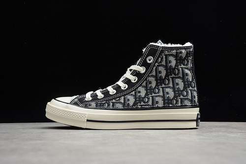 【260】[162050C]-[DI*OR X CHUCK TAYLOR ALL-STAR HIGH 70S BLACK/GREY/WHITE]-[UNISEX:35-44]