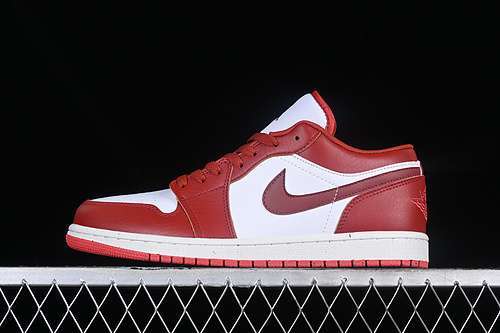 【260】[FJ3459-160]-[AIR JORDAN 1 LOW SE WHITE/DUNE RED/LOBSTER/SAIL/VACHETTA TAN]-[UNISEX:35.5-47.5]