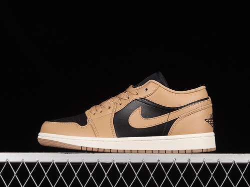 【300】[DV0774-201]-[AIR JORDAN 1 LOW DESERT/BLACK/SAIL]-[WOMAN:36-39]-[MAN:40-46]