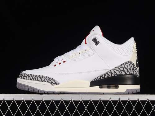 【480】[DN3707-100]-[ZG AIR JORDAN 3 RETRO SUMMIT WHITE/FIRE RED/BLACK/CEMENT GREY]-[MAN:40-47.5]