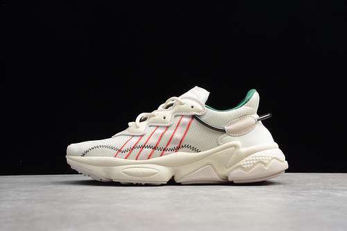 [59-57-66]-[EH0242]-[OZWEEGO LXCON SHOES SAIL/RED-GREEN]-[WOMAN:36-39]-[MAN:40-45]