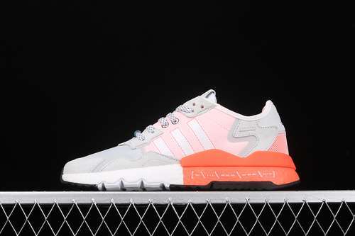 [EH0249]-[NITE JOGGER SHOES CLOUD WHITE/SOLAR RED/CRYSTAL WHITE]-[UNISEX:36-45]