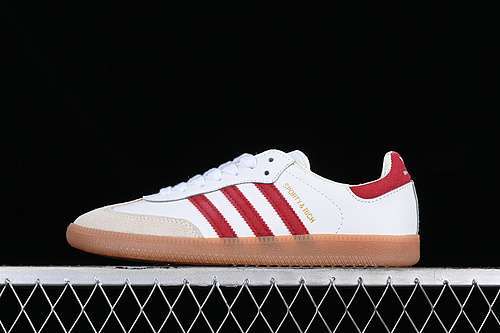 【230】[IE5660]-[SAMBA OG SPORTY&amp;RICH WHITE/RED/GREY/BROWN]-[WOMAN:35.5-39]-[MAN:40-45]