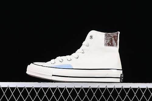 【240】[A04500C]-[CONVERSE CHUCK 1970S OFF WHITE/BLACK/BLUE]-[WOMAN:35-39]-[MAN:40-44]