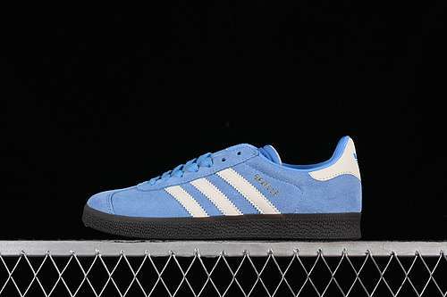 【230】[ID6104]-[ORIGINALS GAZELLE SKY BLUE WHITE GUM GOLD METALLIC/CHALK WHITE/GUM]-[UNISEX:36-45]