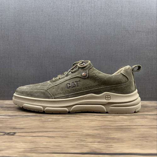 【320】[CAT CASUAL SHOES KHAKI/KHAKI/KHAKI]-[MAN:38-44]