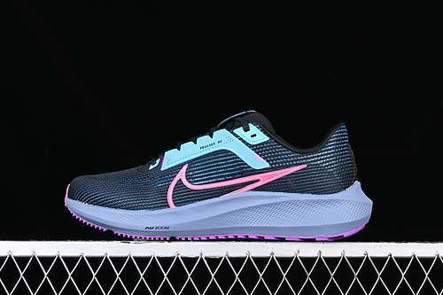 【260】[FB7180-001]-[AIR ZOOM PEGASUS 40 BLACK/PINK/BLUE]-[WOMAN:36-39]-[MAN:40-46]