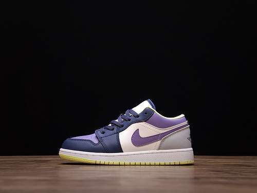 【270】[DJ4342-400]-[AIR JORDAN 1 LOW MISMATCHED THUNDER BLUE/WHITE/PURPLE MAGENTA]-[WOMAN:36-40]