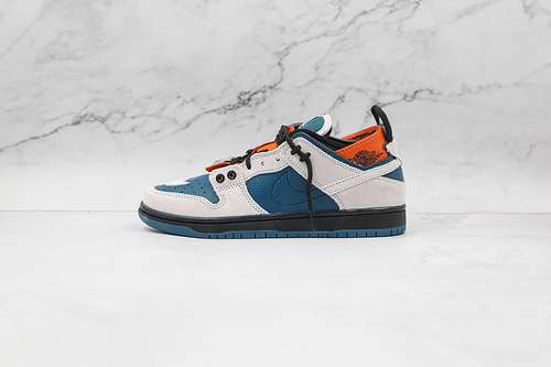 【320】[BQ6817-800]-[SB DUNK LOW PRO BLUE/WHITE/ORANGE-BLACK]-[WOMAN:36-39]-[MAN:40-45]