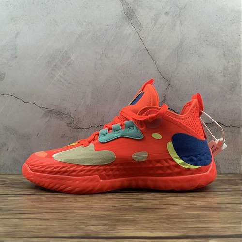 【340】[H68684]-[HARDEN VOL. 5 SHOES SOLAR RED/CLOUD WHITE/ROYAL BLUE]-[MAN:40-46]