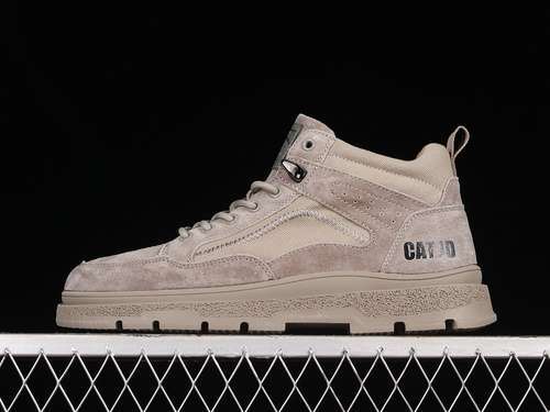 【300】[P73536B3D]-[CAT MID 2022SS CASUAL MARTENS BOOTS KHAKI/KHAKI/BLACK]-[MAN:39-44]