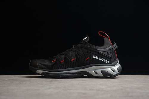 【280】[SALOMON XT-RUSH RUNNING SHOES BLACK/BLACK/LIGHT GREY]-[MAN:40-47]