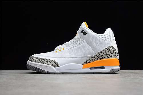 【280】[CK9246-108]-[AIR JORDAN 3 RETRO WHITE/LASER ORANGE/CEMENT GREY/BLACK]-[UNSIEX:36-45]
