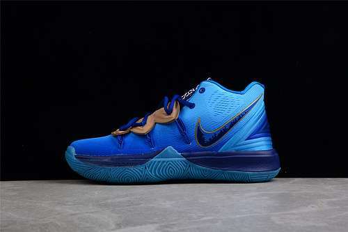 【380】[CU2352-400]-[CONCEPTS X KYRIE 5 ORION&#x27;S BELT BLUE HERO/MUTLI/CLUB GOLD]-[MAN:39-46]