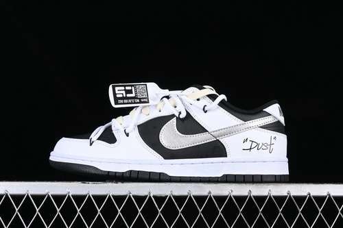 【260】[DJ6188-002]-[SB DUNK LOW WHITE/BLACK/GREY]-[WOMAN:36-39]-[MAN:40-46]