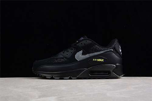 【300】[DC3892-001]-[AIR MAX 90 HALLOWEEN BLACK/GREY/VOLT]-[WOMAN:36-39]-[MAN:40-47]