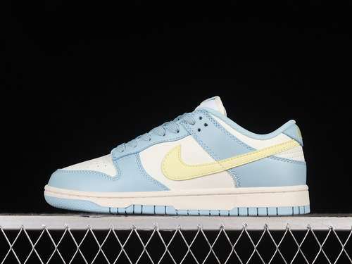 【330】[DD1503-123]-[DUNK LOW CITRON TINT WHITE/YELLOW/BLUE]-[WOMAN:36-39]-[MAN:40-47.5]
