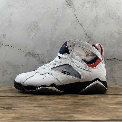 【600】[CZ0789-105-[PARIS SAINT-GERMAIN X AIR JORDAN 7 RETRO PANAME WHITE/COLLEGE NAVY/SPORT ROYAL]