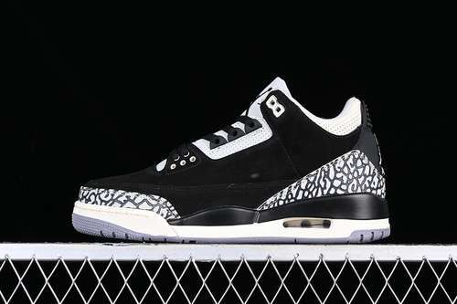 【430】[CK9246-001]-[AIR JORDAN 3 RETRO OFF NOIR/BLACK/COCONUT MILK/CEMENT GREY]-[MAN:40-47.5]