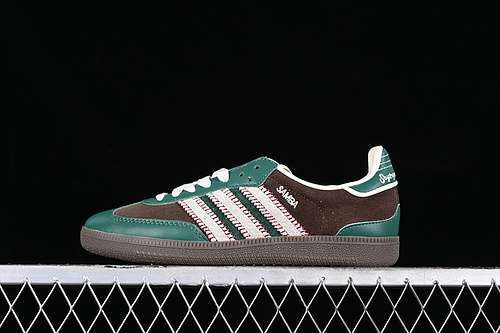 【300】[IG6022]-[SAMBA OG WHITE/BROWN/GREEN]-[WOMAN:35.5-39]-[MAN:40-45]