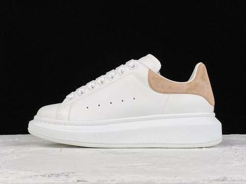 【600】[ALE*XANDER MC*QUEEN WHITE/WHITE/LIGHT KHAKI]-[WOMAN:35-39]