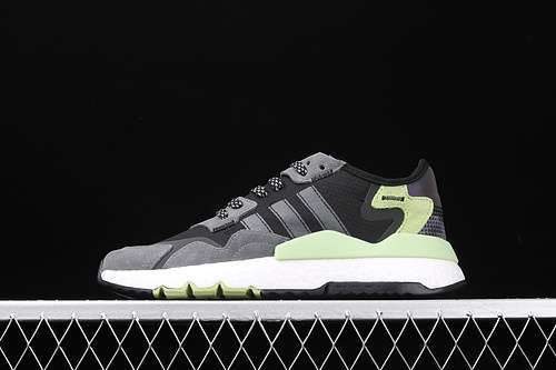 【280】[FV3871]-[NITE JOGGER 2019 SHOES GREY/BLACK/BLUE]-[WOMAN:36-39]-[MAN:40-45]