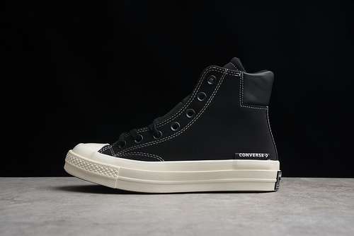 【270】[170266C]-[CHUCK TAYLOR 70S HI PADDED COLLAR HIGH ANODIZED METALS BLACK/BLACK/EGRET]-[36-45]